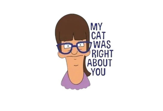 Bob's Burgers Gayle Character Sticker